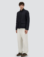Nylon Chamonix And Waxed Tech Cotton Jacket