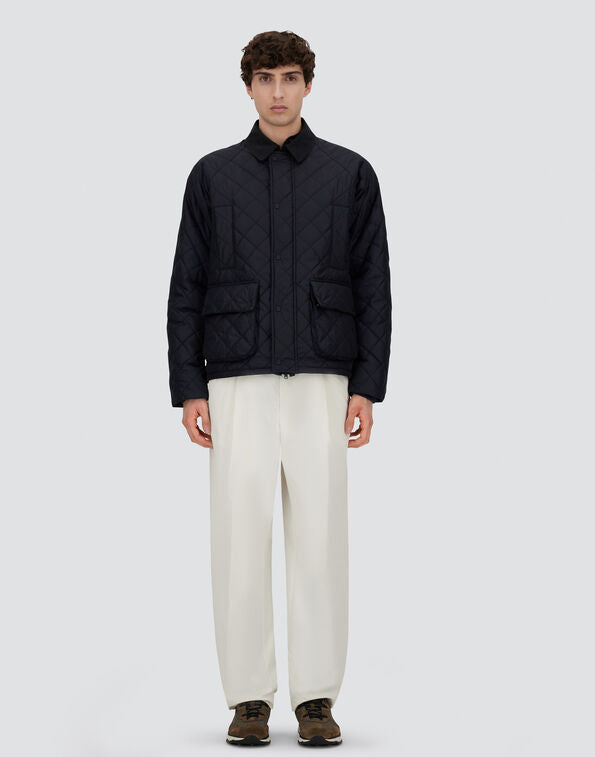 Nylon Chamonix And Waxed Tech Cotton Jacket